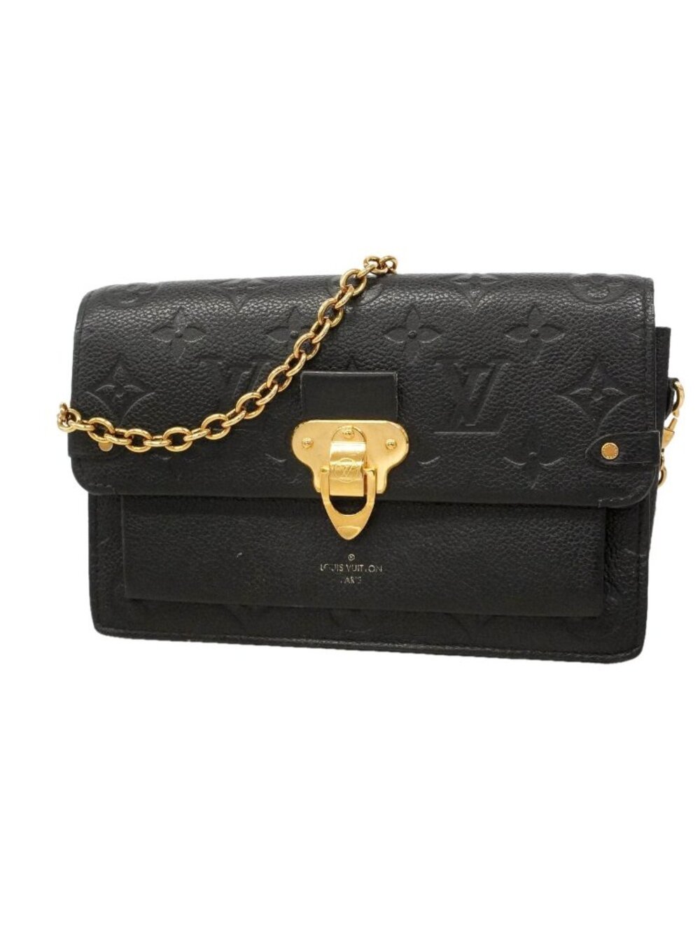 Louis Vuitton Wallet on Chain Monogram Empreinte Portefeuille Vavin Noir